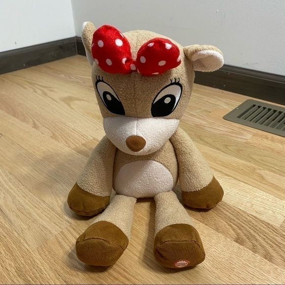 Rudolph Clarice Hallmark Singing Plush Christmas - Picture 1 of 5